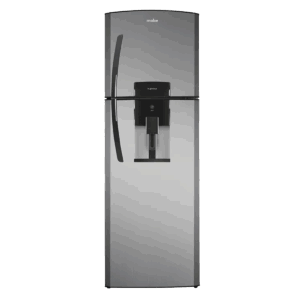 Nevera MABE No Frost Congelador Superior 297 Litros RMA313FXCT Gris