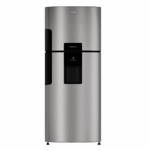 Nevera MABE No Frost Congelador Superior 442 Litros RMP470YCU Inox