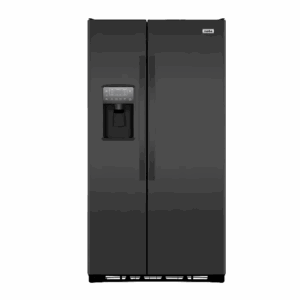 Nevecón MABE Side by Side 617 Litros MQL22LEKFPS Black Steel