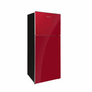 Nevera No Frost CHALLENGER No Frost 322 Litros Puerta Cristal CR360 Roja